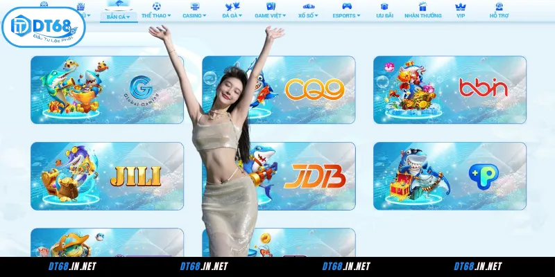 Bắn cá DT68 – Chinh phục đại dương bao la
