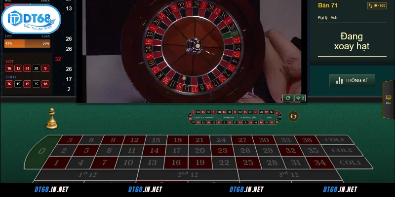 Bí quyết chơi Roulette hiệu quả từ cao thủ DT68