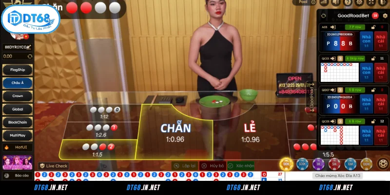 Chiến lược Xóc Đĩa giúp chơi ổn định và lâu dài tại DT68