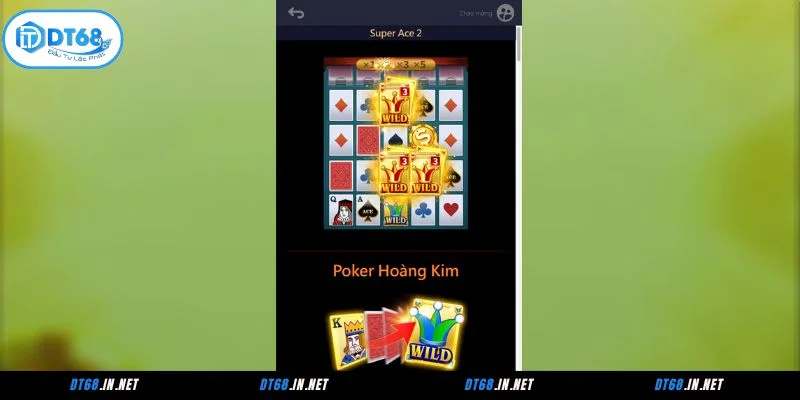 Luật chơi game nổ hũ đổi thưởng Super Ace II tại DT68